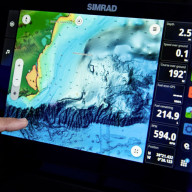 GPS und Echolot Kombigeraete SIMRAD / B&G